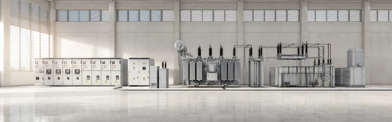 Modern turnkey electrical substation installation